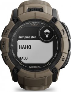 Zegarek sportowy Garmin Instinct 2X Solar Tactical Edition Brązowy  (010-02805-02) 6