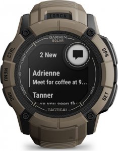 Zegarek sportowy Garmin Instinct 2X Solar Tactical Edition Brązowy  (010-02805-02) 9