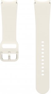 Samsung Pasek Samsung Galaxy Watch 6 20mm Sport Band ET-SFR94LUEGEU M/L kremowy/cream 1