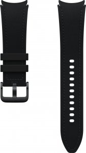 Samsung Pasek Hybrid Eco-Leather Band Samsung ET-SHR96LBEGEU do Watch6 20mm M/L czarny/black 1