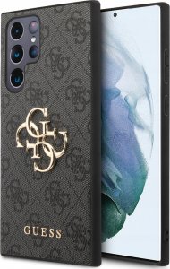 Guess Guess 4G Big Metal Logo - Etui Samsung Galaxy S23 Ultra (szary) 1