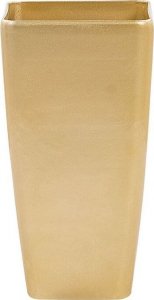 Beliani Zestaw 2 doniczek 30 x 30 x 57 cm złoty MODI 3