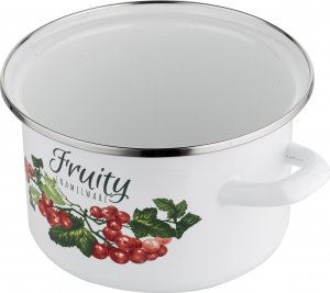 Emalia Pleszew Garnek emaliowany Emalia Polska Pleszew Kalina 16 cm 2 l 2