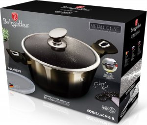 Berlinger Haus GARNEK GRANITOWY 28cm BERLINGERHAUS BH-6606 SHINY BLACK 13
