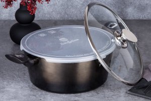 Berlinger Haus GARNEK GRANITOWY 28cm BERLINGERHAUS BH-6606 SHINY BLACK 8