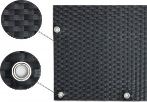 PROGRESJA Osłona Balkonowa Oczkowana Mata rattanowa na wymiar 3