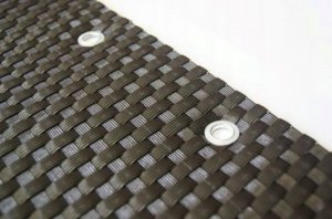 PROGRESJA Osłona Balkonowa Oczkowana Mata rattanowa na wymiar 12