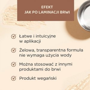 Eveline Brow&Go! mydło do stylizacji brwi 25g 4