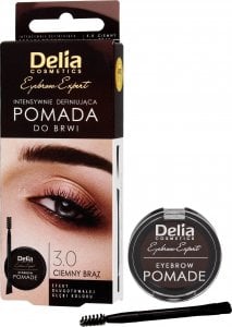 Delia Delia Cosmetics Eyebrow Expert Pomada do brwi Ciemny Brąz 1