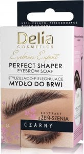 Delia Delia Cosmetics Eyebrow Expert Stylizująco-Pielęgnujące Mydło do brwi - czarne 10ml 1