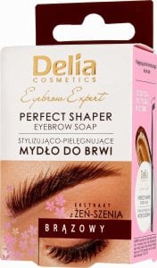 Delia Delia Cosmetics Eyebrow Expert Stylizująco-Pielęgnujące Mydło do brwi - brązowe 10ml 1