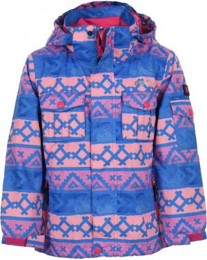 Bejo Kurtka SENAN KIDS AZTEC PRINT/BEETROOT PURPLE 128 1