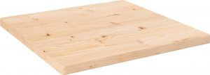 vidaXL Blat stołu, 40x40x2,5 cm, lite drewno sosnowe, kwadratowy 1
