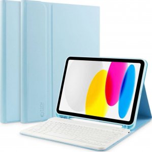 Etui na tablet Tech-Protect Etui IPAD 10.9 2022 Tech-Protect SC Pen + Keyboard jasnoniebieskie 1
