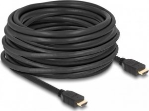 Kabel Delock Delock - Highspeed - HDMI-Kabel mit Ethernet - HDMI mannlich zu HDMI mannlich - 12 m - Schwarz - Support von 8K 60 Hz, bis zu 48 Gbps Datentransferrate 1