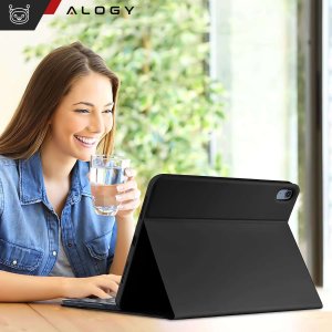 Alogy Etui ochronne z klawiatura bezprzewodowa Alogy Keyboard Case z miejscem na rysik do Apple iPad 10.9 2022 Czarne 11
