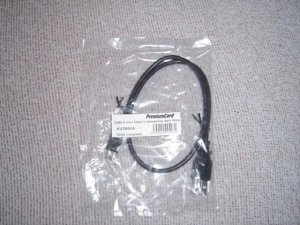 Kabel USB PremiumCord USB-A - miniUSB 0.5 m Czarny (ku2m05a) 8