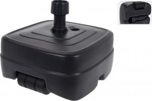 ProGarden ProGarden Podstawa pod parasol z możliwością napełnienia, 45 L, czarna 2