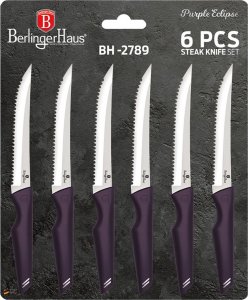 Berlinger Haus ZESTAW NOŻY DO STEKÓW 6 szt. BERLINGER HAUS BH-2789 2