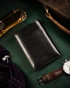 Peterson Duży, skórzany portfel męski bez zapięcia zewnętrznego NoSize 3
