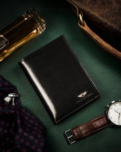 Peterson Duży, skórzany portfel męski bez zapięcia NoSize 2