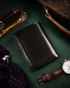 Peterson Duży, skórzany portfel męski bez zapięcia NoSize 3