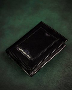 Peterson Duży, skórzany portfel męski bez zapięcia NoSize 4