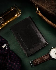 Peterson Skórzany portfel męski bez zapięcia zewnętrznego NoSize 3