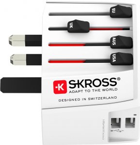 Adapter USB Skross SKROSS World Adapter MUV 2 x 2