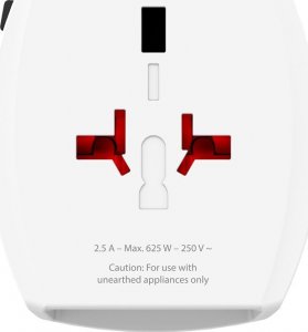 Adapter USB Skross SKROSS World Adapter MUV 2 x 3