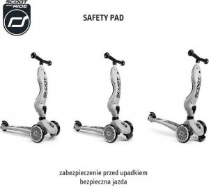 Hulajnoga Scoot and Ride Scoot and Ride Highwaykick 1 Lifestyle 2w1 jeździk i hulajnoga z zamykanym schowkiem, od 1-5 lat, kolor: Brown Lines 29