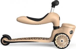 Hulajnoga Scoot and Ride Scoot and Ride Highwaykick 1 Lifestyle 2w1 jeździk i hulajnoga z zamykanym schowkiem, od 1-5 lat, kolor: Leopard 11