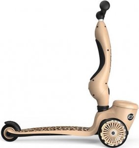 Hulajnoga Scoot and Ride Scoot and Ride Highwaykick 1 Lifestyle 2w1 jeździk i hulajnoga z zamykanym schowkiem, od 1-5 lat, kolor: Leopard 2