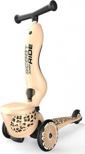 Hulajnoga Scoot and Ride Scoot and Ride Highwaykick 1 Lifestyle 2w1 jeździk i hulajnoga z zamykanym schowkiem, od 1-5 lat, kolor: Leopard 3