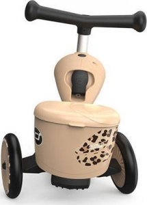 Hulajnoga Scoot and Ride Scoot and Ride Highwaykick 1 Lifestyle 2w1 jeździk i hulajnoga z zamykanym schowkiem, od 1-5 lat, kolor: Leopard 33