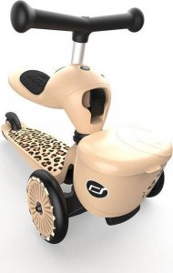 Hulajnoga Scoot and Ride Scoot and Ride Highwaykick 1 Lifestyle 2w1 jeździk i hulajnoga z zamykanym schowkiem, od 1-5 lat, kolor: Leopard 34