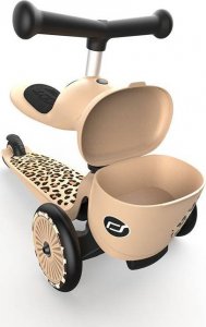 Hulajnoga Scoot and Ride Scoot and Ride Highwaykick 1 Lifestyle 2w1 jeździk i hulajnoga z zamykanym schowkiem, od 1-5 lat, kolor: Leopard 35