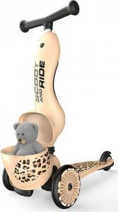 Hulajnoga Scoot and Ride Scoot and Ride Highwaykick 1 Lifestyle 2w1 jeździk i hulajnoga z zamykanym schowkiem, od 1-5 lat, kolor: Leopard 5