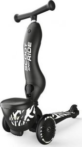 Hulajnoga Scoot and Ride Scoot and Ride Highwaykick 1 Lifestyle 2w1 jeździk i hulajnoga z zamykanym schowkiem, od 1-5 lat, kolor: Zebra 20