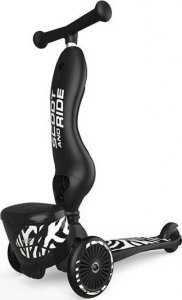 Hulajnoga Scoot and Ride Scoot and Ride Highwaykick 1 Lifestyle 2w1 jeździk i hulajnoga z zamykanym schowkiem, od 1-5 lat, kolor: Zebra 30