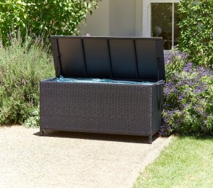 Skrzynia ogrodowa Jysk Skrzynia ogrodowa YDERUP S133xW64xG56 czarny 4