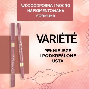 Eveline Eveline Cosmetics Variete Wodoodporna żelowa konturówka do ust 03 3