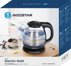 Czajnik Aigostar  300104HS3 Czarny 3