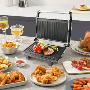 Opiekacz Aigostar  Panini Maker Stainless Steel 1000W VDE/Hett（offline） 4