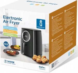 Frytkownica beztłuszczowa Aigostar  Air Fryer-Electronic （offline）1400W 4.2L (with tray)Black gold VDE/Odin 3