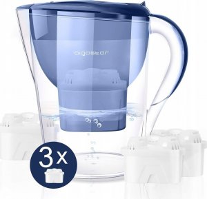 Dzbanek filtrujący Aigostar  Water Pitcher 3.5L ( with Timer） Blue VDE/Pure 1