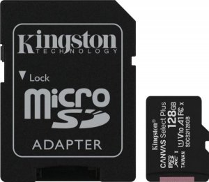 Karta Kingston Canva SDXC 128 GB Class 10 UHS-I A1 V10 (3560880) 1