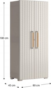 Keter Keter Uniwersalna szafka Groove, beżowo-piaskowa 5