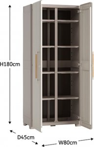 Keter Keter Uniwersalna szafka Groove, beżowo-piaskowa 6