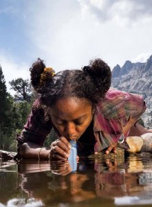 LifeStraw Filtr do wody Lifestraw Peak Series Personal Water Filter Straw - mountain blue Uniwersalny 4